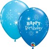 Μπαλόνι Happy Birthday μπλε με Ήλιον +2,50€